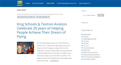 Desktop Screenshot of news.kingschools.com